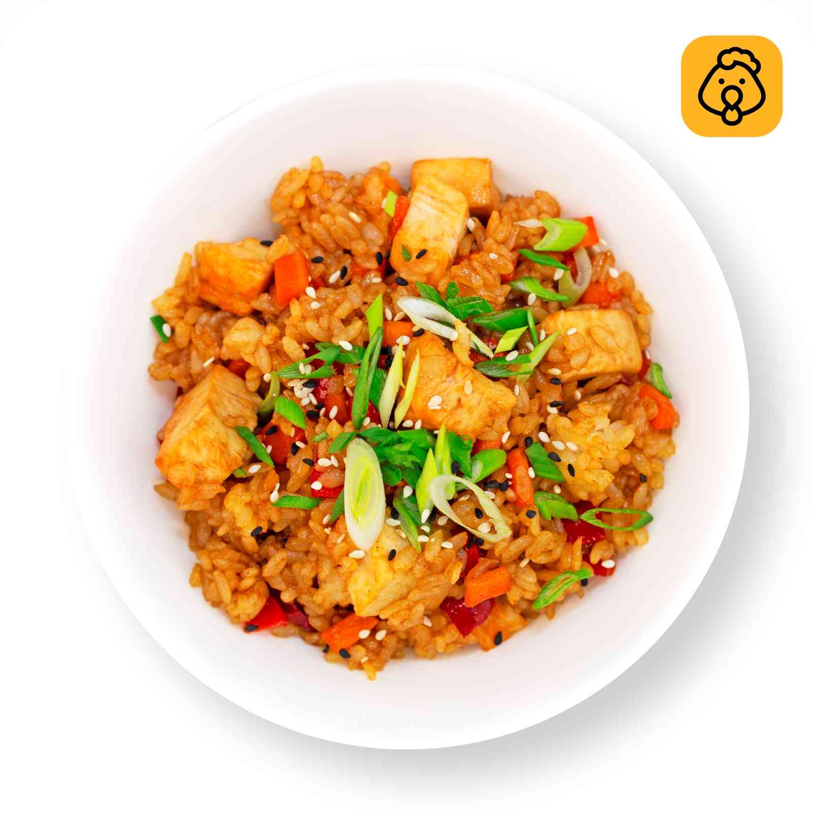 Рис с курицей