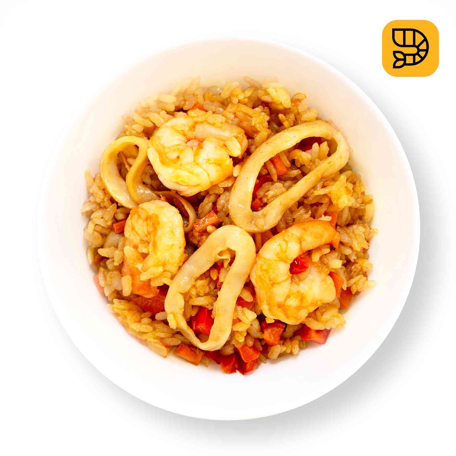 Тяхан с морепродуктами